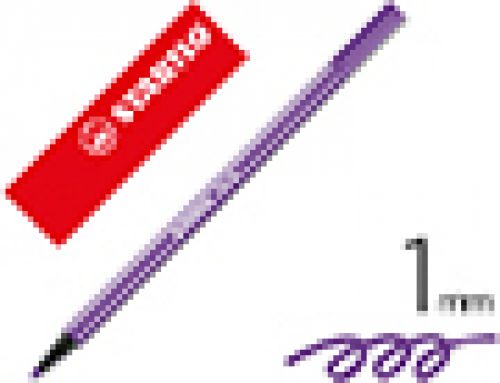 Marcador stabilo aguarelavel pen 68 violeta 1 mm , Stabilo , 49237 , 4006381333375